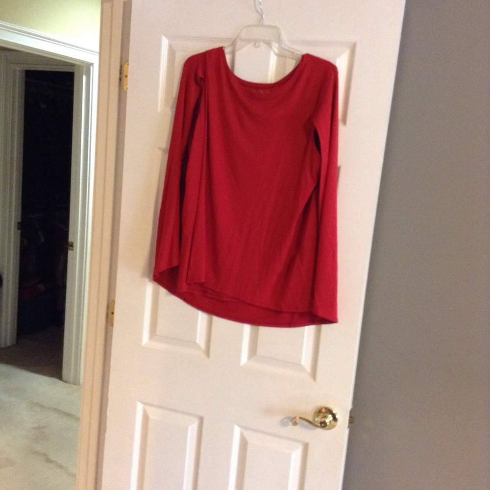 Red Swing Blouse